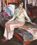 Edvard Munch Model oil painting on canvas
